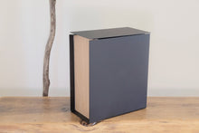 Load image into Gallery viewer, JUDD Vertical Modern Wood Mailbox | Mahogany or White Oak