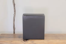 Load image into Gallery viewer, JUDD Vertical Modern Wood Mailbox | Mahogany or White Oak