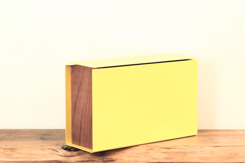 JUDD Modern Wood Mailbox | Mahogany