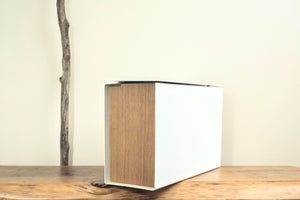 JUDD Modern Wood Mailbox | White Oak