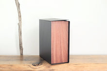 Load image into Gallery viewer, JUDD Vertical Modern Wood Mailbox | Mahogany or White Oak