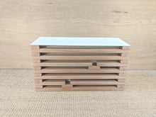 Load image into Gallery viewer, CLARE Modern Wood Mailbox | Redwood